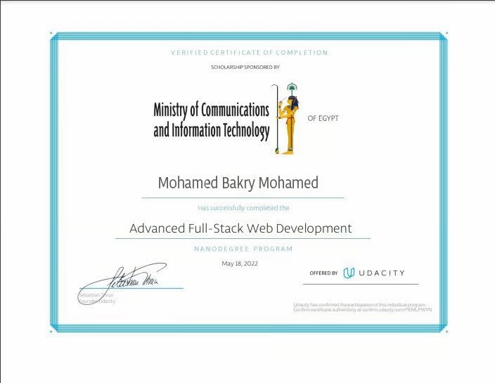 Advanced Full-Stack Web Development